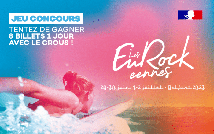 Les Eurockéennes de Belfort : tentez de gagner vos entrées avec le Crous ! 1 Gabarit Vignette Site Web VYV Festival Jeu Concours Eurocks vignette