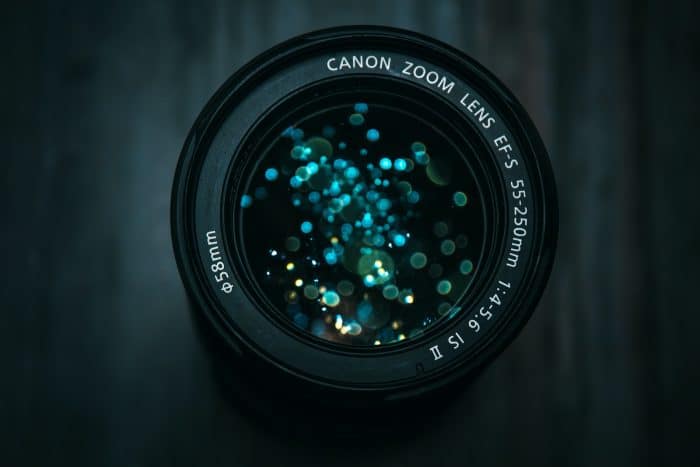 Concours photo 1 black Canon DSLR camera lens