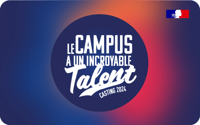 Le campus a un Incroyable Talent 2024, le casting est ouvert 1 Gabarit Vignette Site Web arrondie LCAUIT 2024