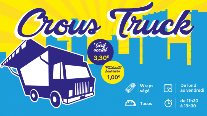 Votre Crous Truck arrive aux Hauts du Chazal 1 Crous truck