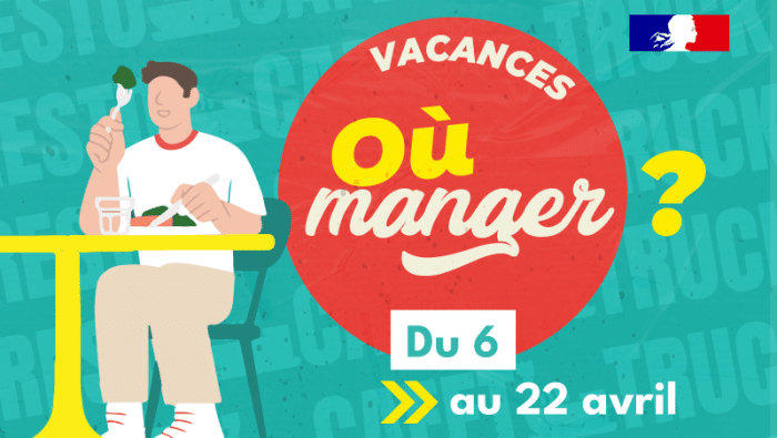 Gabarit Vignette Site Web Vacances printemps Restau